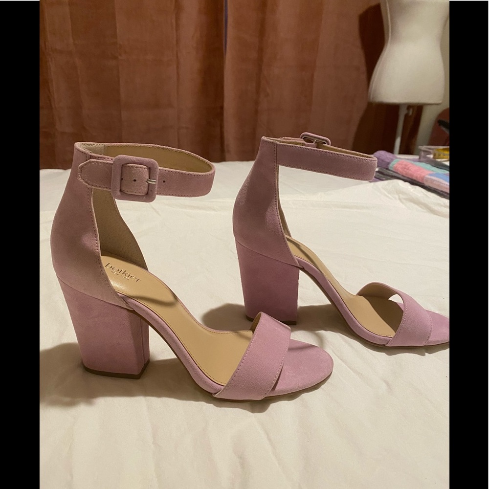 Botkier High Heel Suede Sandals NWOT